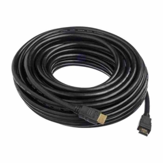 Câble HDMI Vers HDMI 20 Mètres Noir