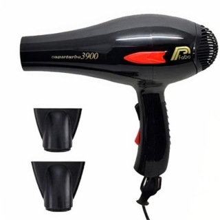 Sèche Cheveux Super Turbo Hileax 3900 Noir Avec 2 Têtes