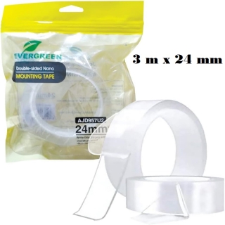 Ruban Adhésif Double Face Transparent 3M x 24mm haute qualité
