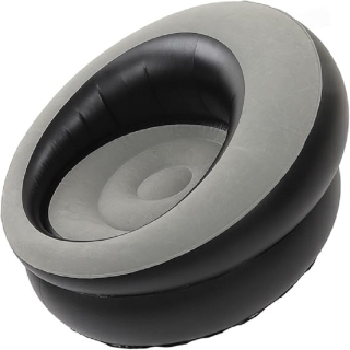 Canapé gonflable- Gris - Design ergonomique