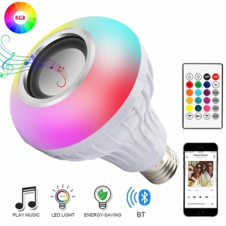 Lampe musicale bluetooth LED 12W