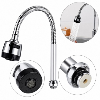 Tête Robinet Rotative 360° pour Cuisine en Acier Inoxydable