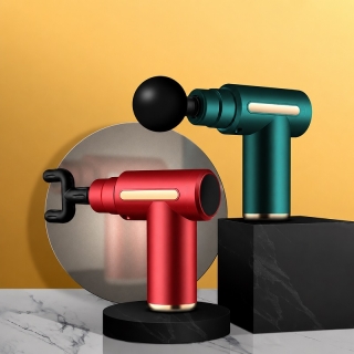 Pistolet de massage rechargeable, Masseur corporel à 6 vitesses pour la récupération musculaire