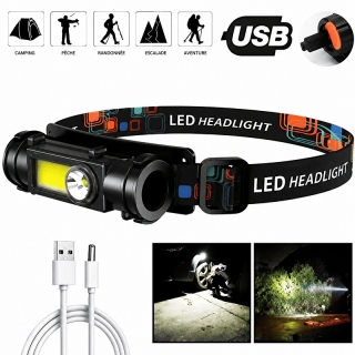 Lampe Frontale LED Rechargeable XST-211