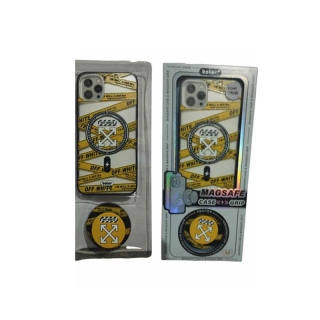 Coque pour iPhone 11 Pro Max En Silicone Jaune