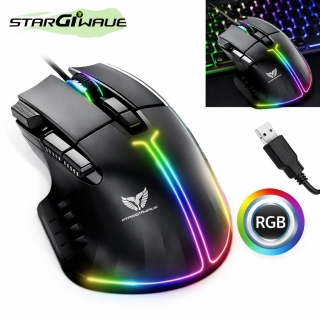 Souris Optique - filaire - Gamer - RGB