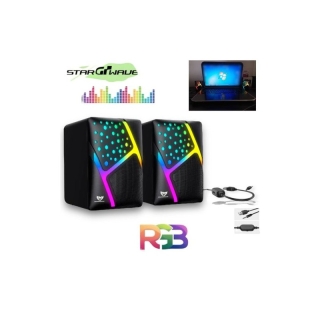 Haut Parleur - USB + Jack 3.5 - RGB