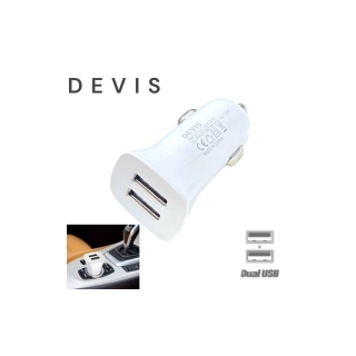 Chargeur Voiture - Mini Allume Cigare - 2 ports USB