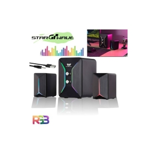 Speaker - Haut Parleur - USB + Jack 3.5 - RGB - N-171