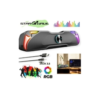 Speaker - Haut Parleur - USB + Jack 3.5 - RGB - N-135