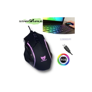 Souris Optique - filaire - Gamer - RGB - GM1137