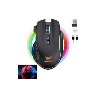Souris Optique - Sans Fil - Gamer - rechargeable - wm1076