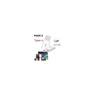 Pack Adaptateur TYPE C vers Micro USB V8