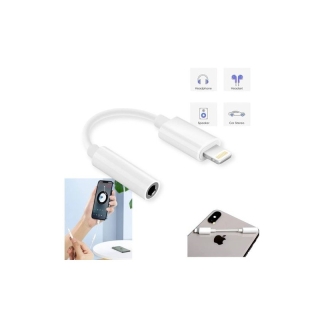 Cable Adaptateur Lightning Male Vers Jack Femelle