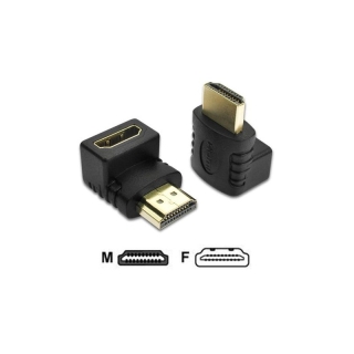 Adaptateur HDMI Male Vers HDMI Femelle - 90°