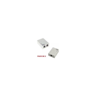 Pack 2 Filtre ADSL - Séparateur à trois prises RJ11