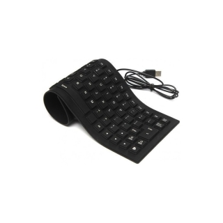 Clavier - USB Flexible - Noir