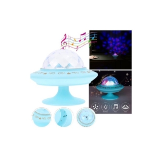 Boite a Musique Calme avec LED Multicolore - Rotatif