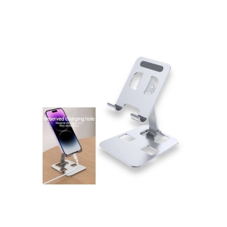 Support GSM Metal Pliable et Réglable avec Base antidérapante