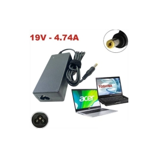 Chargeur adaptable pour Pc portable Acer / Toshiba - 19V - 4.74A