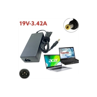 Chargeur adaptable pour Pc portable Acer / Toshiba - 19V 3.42A