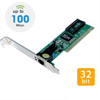 Carte Réseau PCI 10/100 Mbps avec Port RJ45