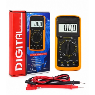 Multimètre Numérique Digital LCD – Outil de Mesure Électrique Professionnel