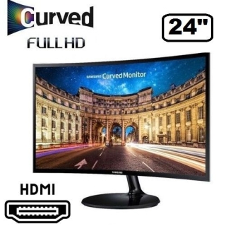 Écran Curved 24” Full HD – Immersion Totale et Confort Visuel