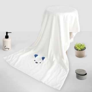 Serviette de corps pour Bébé Avec Motif Tête Animal 3D 135 x 67 Cm