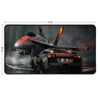 TAPIS SOURIS GAMING 40X90 Top Speed - Jet & Lamborghini Edition