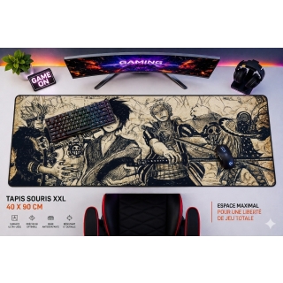 TAPIS SOURIS GAMING 40X90 One Piece - Sketch Vintage Edition