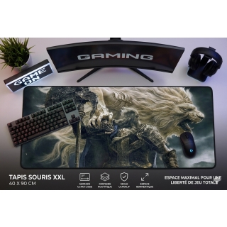 TAPIS DE SOURIS GAMING 40X90 Elden Ring - Godfrey & Serosh