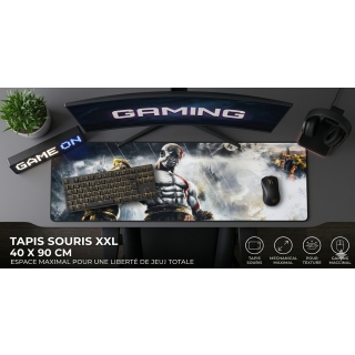 TAPIS DE SOURIS GAMING 40X90 God of War - Spartan Fury