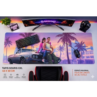 TAPIS SOURIS GAMING 40X90 Grand Theft Auto (GTA 6) VOITURE