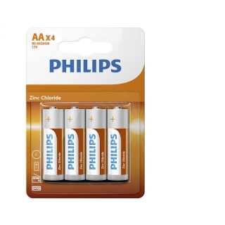 4 Piles AA 1.5V Zinc Chloride