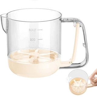 Mélangeur à œufs multifonction – Séparateur de liquide manuel – Mixeur pour pâtisserie et cuisine