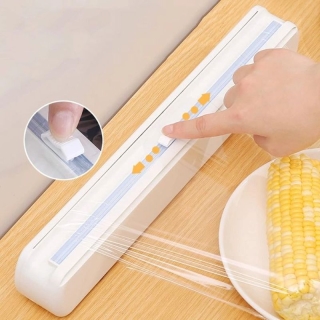 Distributeur de Film Alimentaire – Coupe-Film Pratique et Élégant
