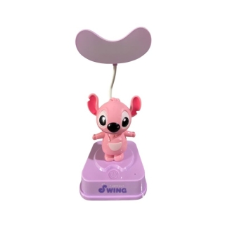 Veilleuse Stitch avec option balancement Rose