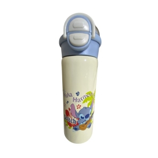 Thermos en inox chaud & froid – Design Stitch avec paille