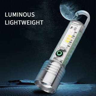 Lampe Torche Professionnelle LED 30W – Rechargeable avec Zoom, Multi-Modes