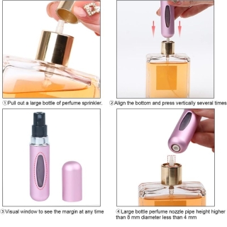 Flacon de parfum rechargeable 5 ml