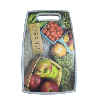 Planche à découper en PVC Motif fruit