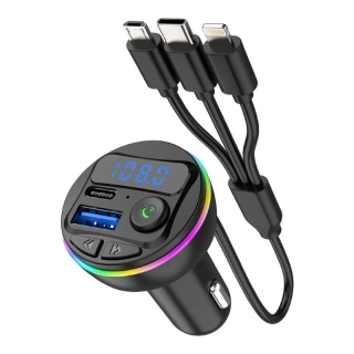 Lecteur MP3 Voiture avec 3 ports USB