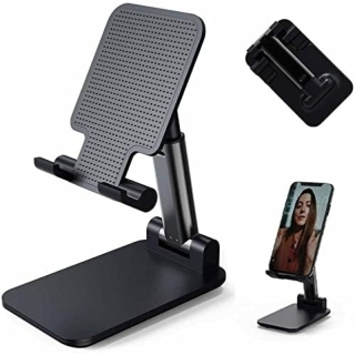 Support de téléphone portable réglable avec base lestée