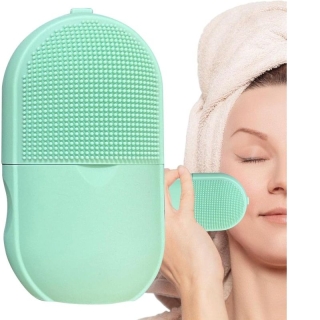 Rouleau de glace vert pour le visage 2 en 1 rafraîchissant et nettoyant, conçu pour les soins de la peau