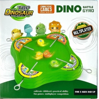 Jeu éducatif 4 joueurs Dinosaur Battle Gyro