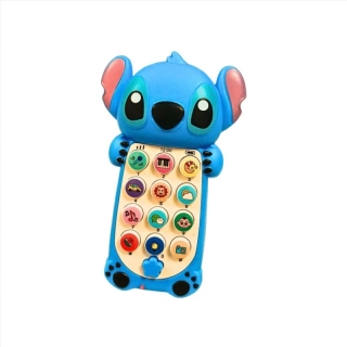 Téléphone jouet pour enfants – Stitch bleu