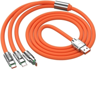 Câble De Chargement USB Multi 3 en 1 Charge Rapide