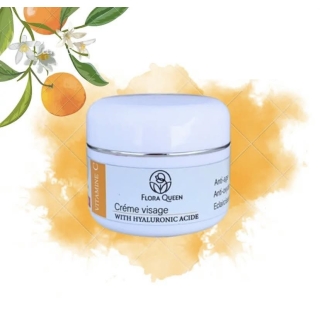 Crème Éclaircissante Au Vitamine C Et L'acide Hyaluronique