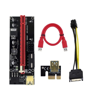 Adaptateur Carte Graphique Riser 009S Gold PCI-E